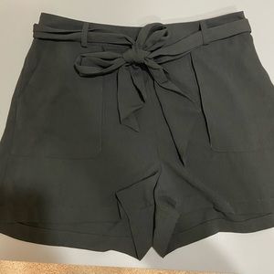 Dressy shorts with bow tie